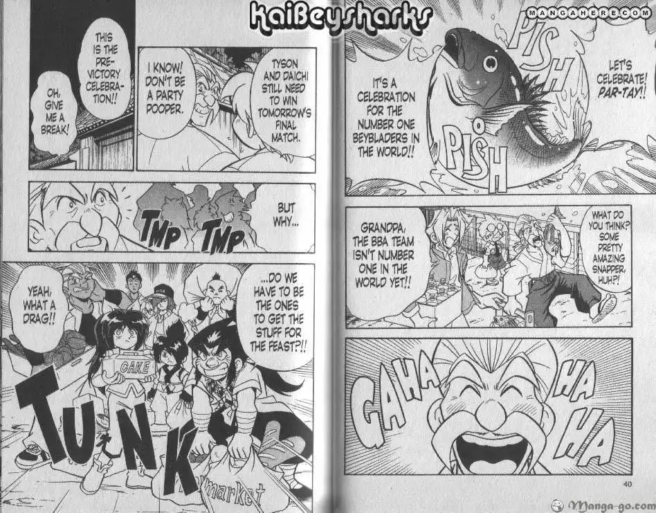 Bakuden Shoot Beyblade Chapter 14.2 2